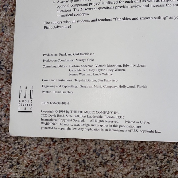 Piano Adventures Level 3B Lesson Book - Picture 2 of 4